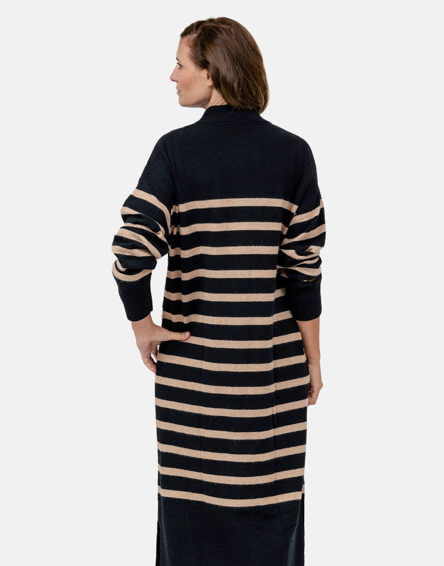 Ingrid Black Cashmere Dress