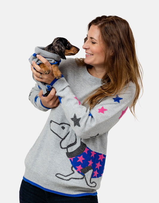 Maurice Mini Dachshund Dog Jumper