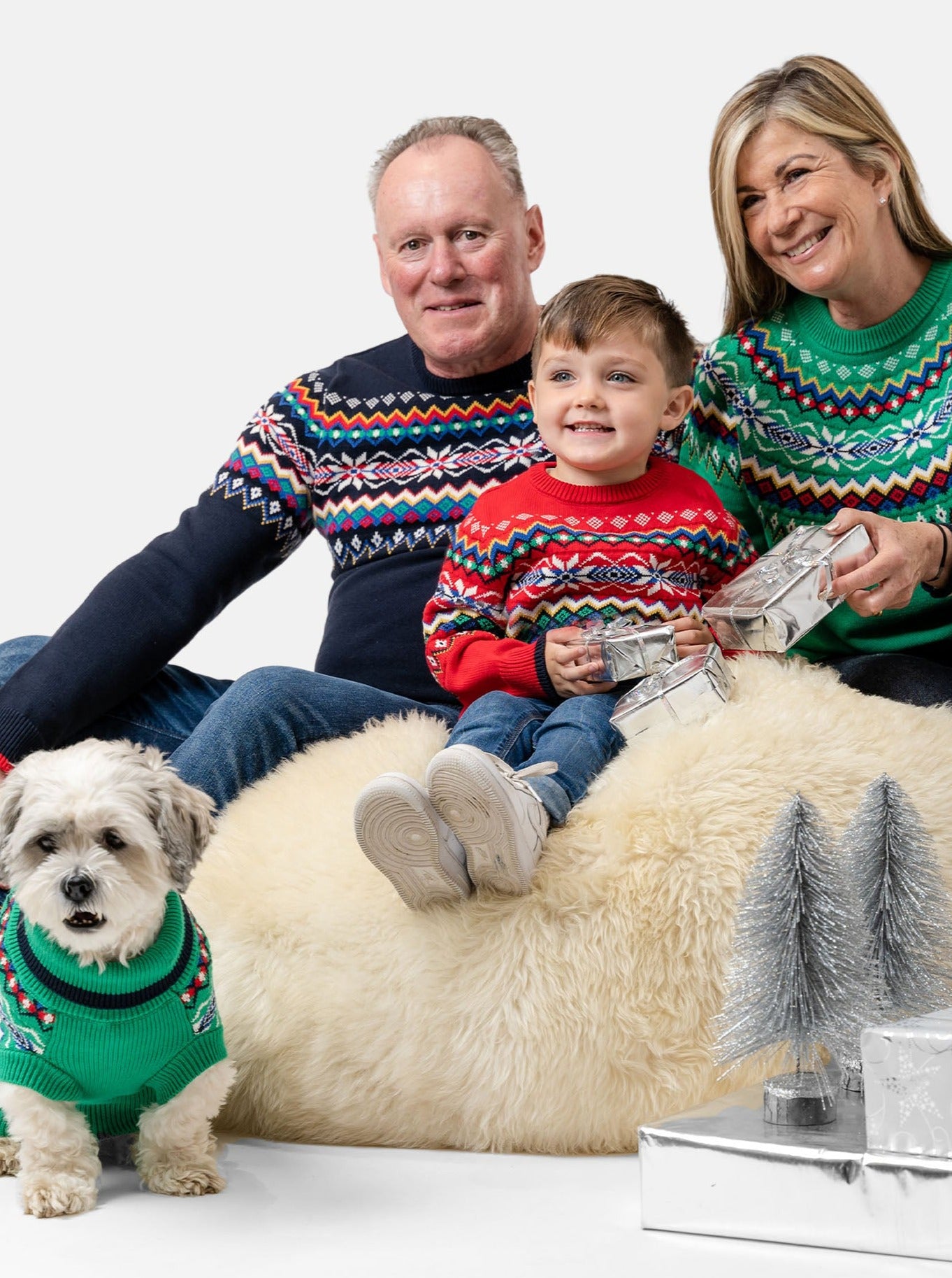 Basil Fairisle Dog Jumper