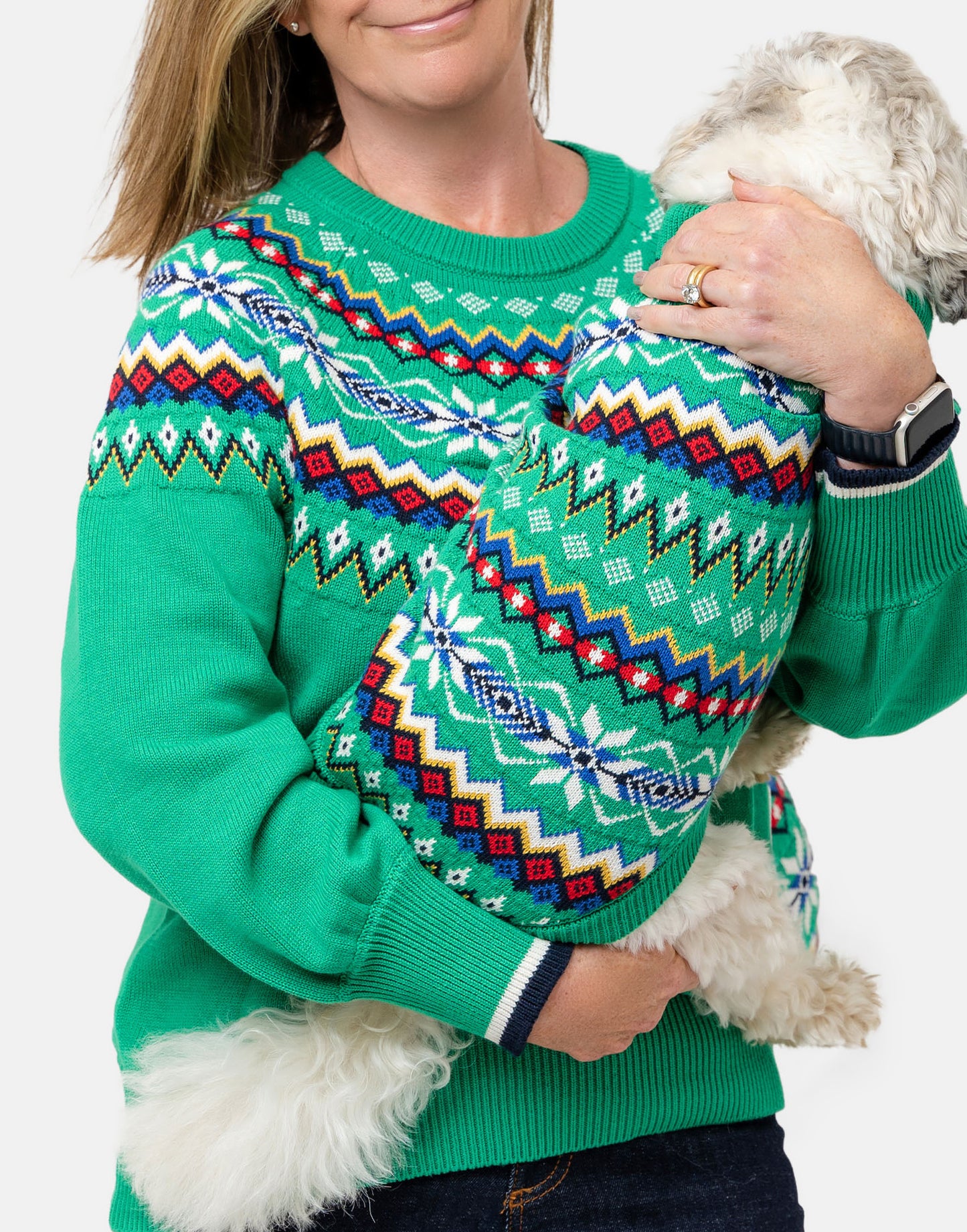 Basil Fairisle Dog Jumper