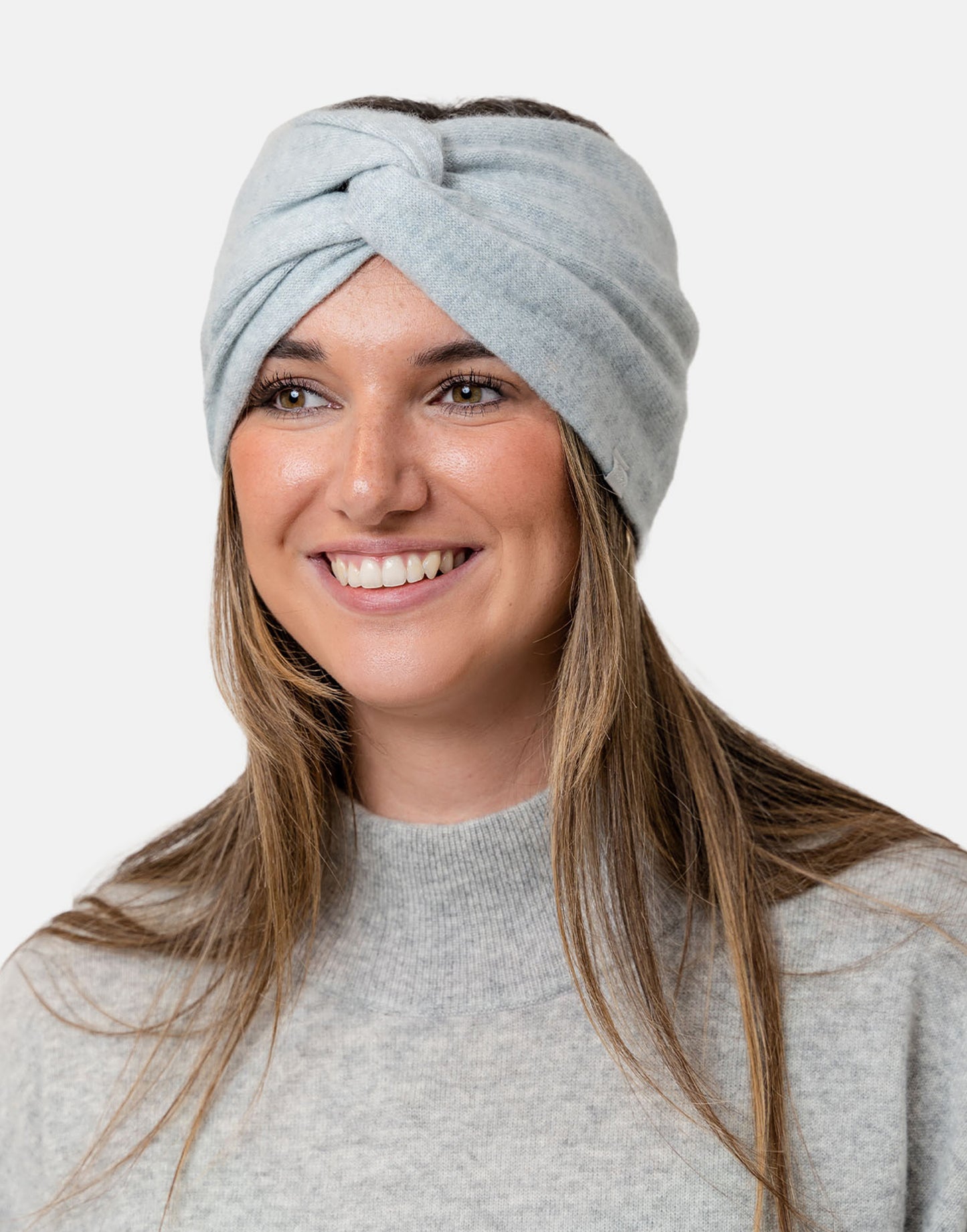 Joanie Grey Cashmere Headband