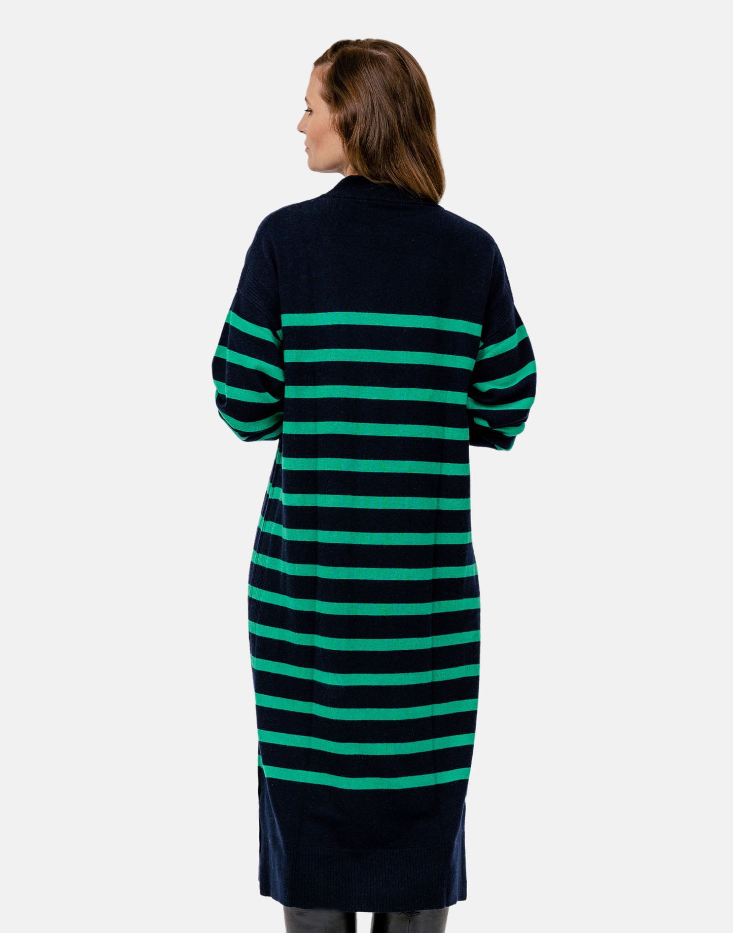 Ingrid Navy Cashmere Dress