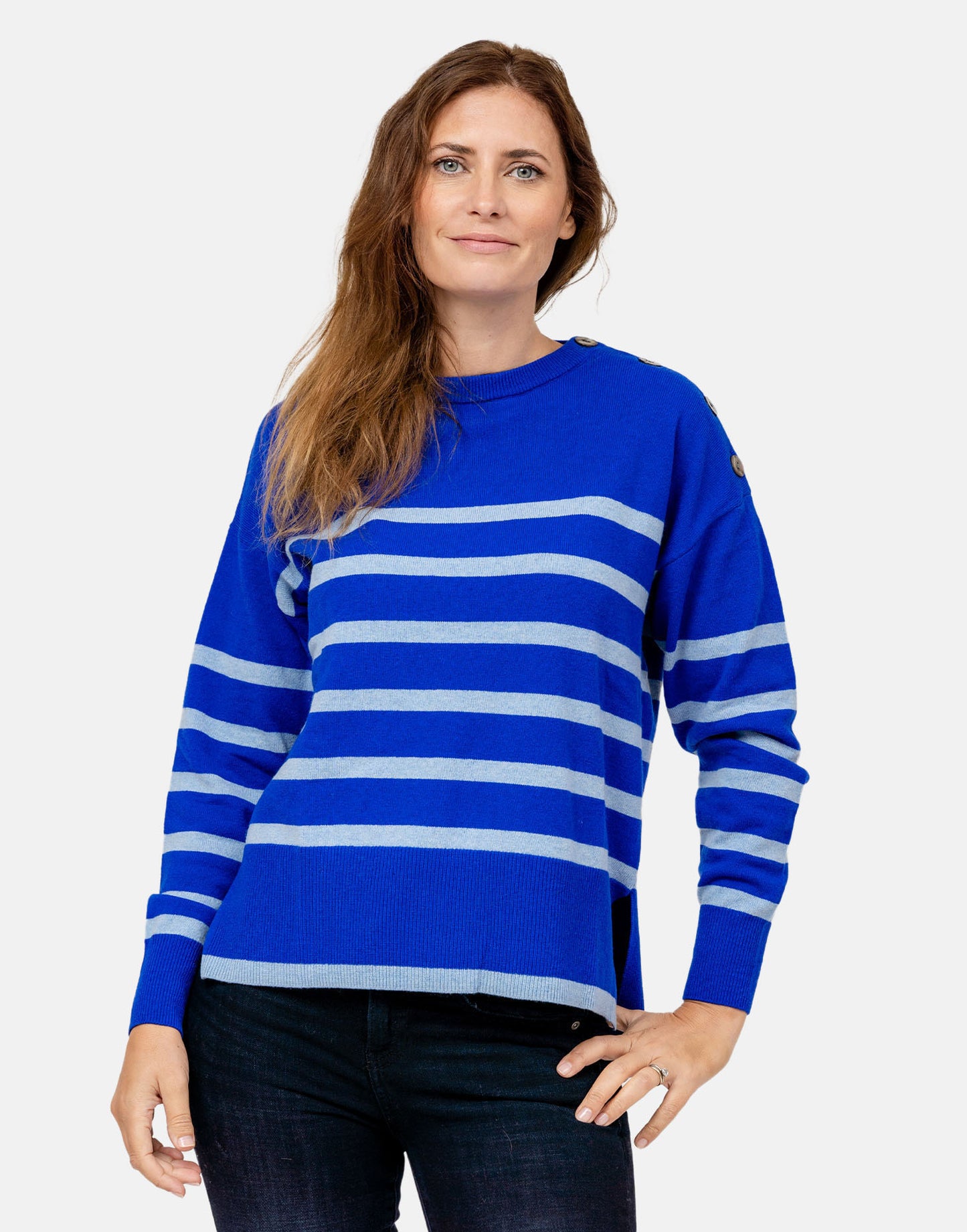 Rocky Blue Cashmere Jumper