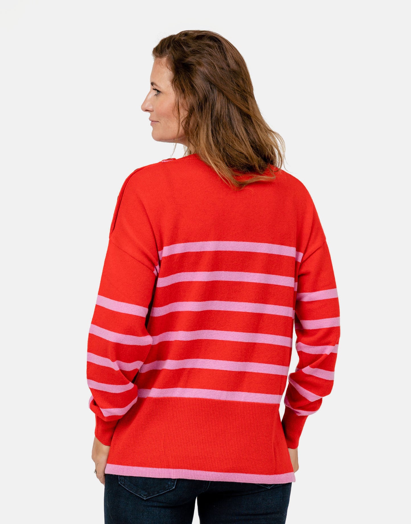 Rocky Red Cashmere Jumper