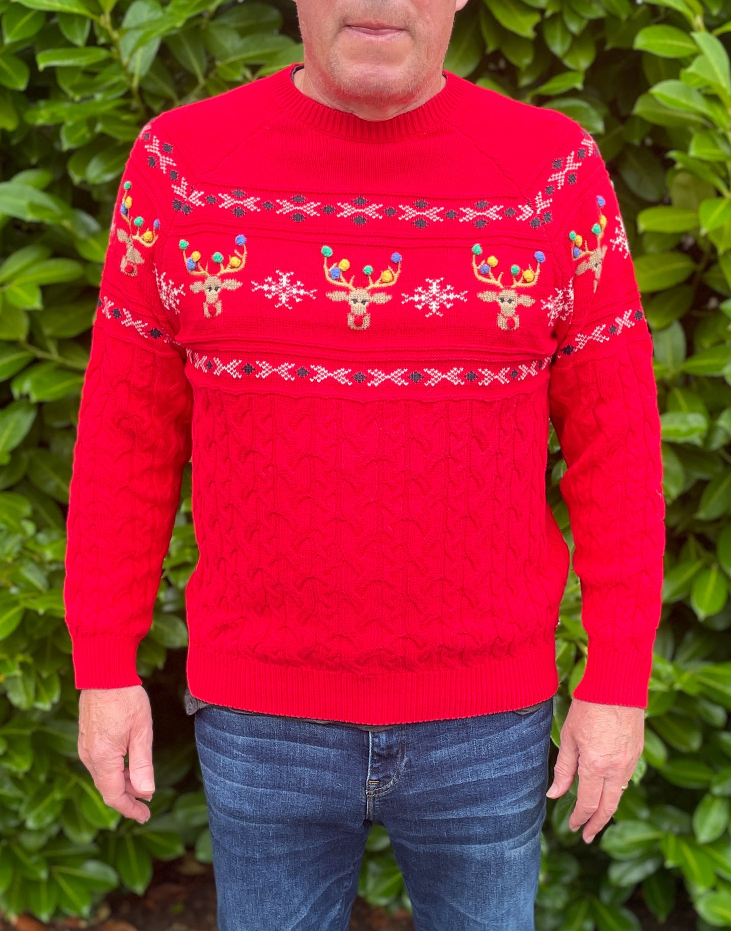 Comet Reindeer Fairisle Jumper