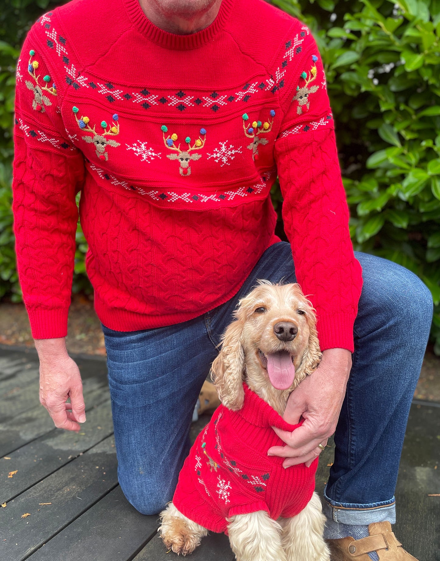 Comet Reindeer Fairisle Jumper