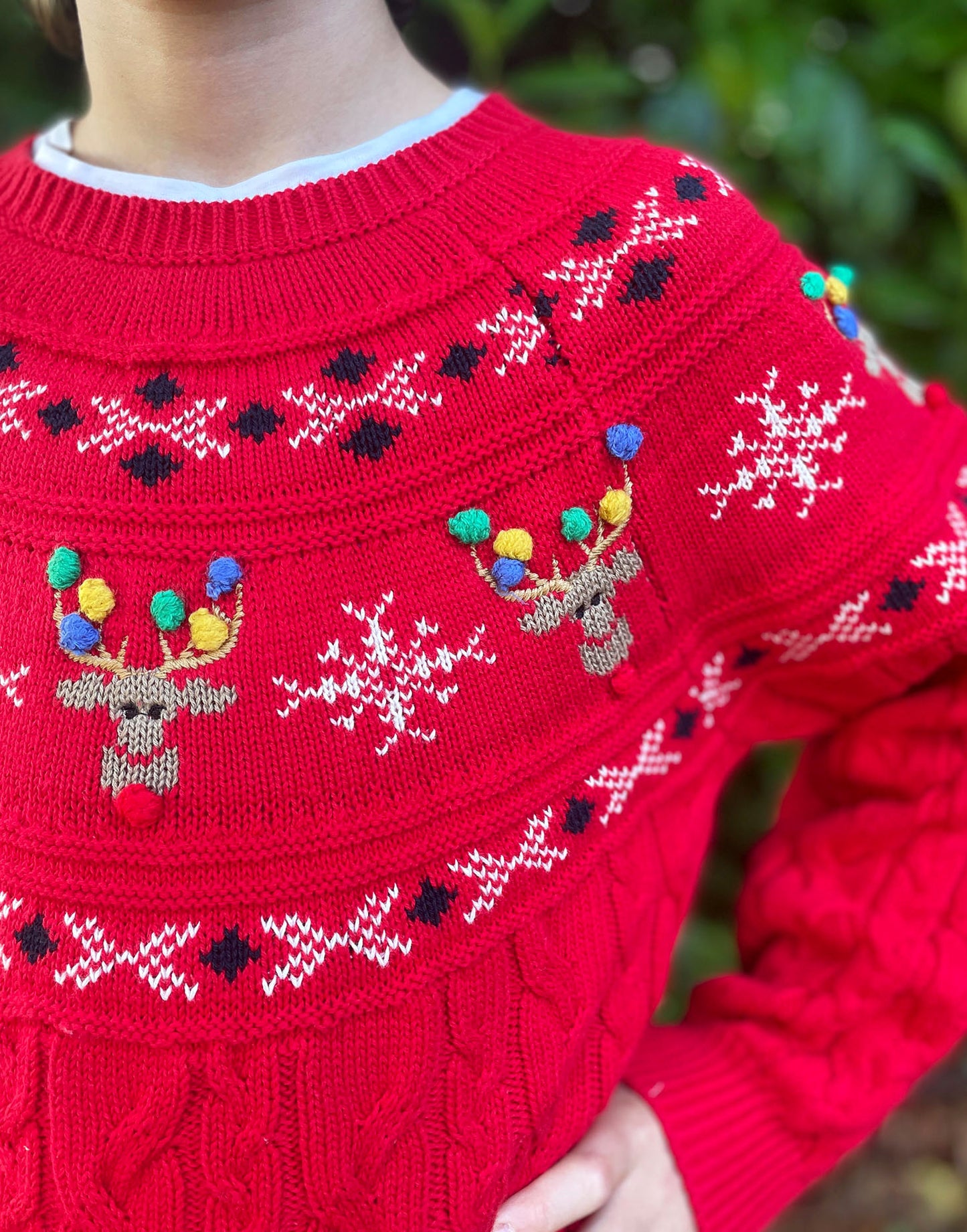 Dasher Reindeer Fairisle Jumper